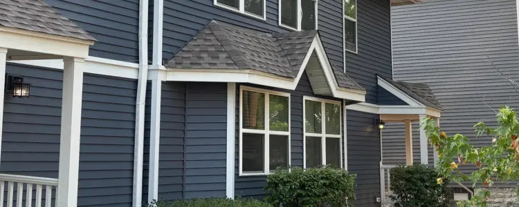 Apartment community exterior in Minneapolis, MN, after a full window replacement